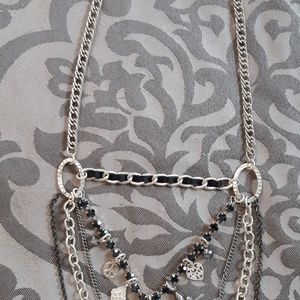 SILVER CHARM NECKLACE